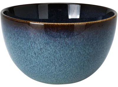 Produktbild von HOWHOMELY | Schüssel - Schale - blau - 660 ml - aus Keramik - Servierschale - Dekorativ - modern