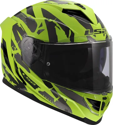 Imagen del producto de Casco LS2 FF818 Storm III Kaos, color amarillo/, talla S (55/56)