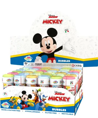 Produktbild von Seifenblasen Display 36 Stück 60 ml Mickey Mouse und Freunde