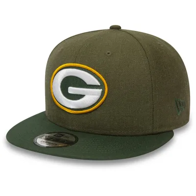 Produktbild von New Era 9Fifty Snapback Cap - HEATHER Green Bay Packers S/M