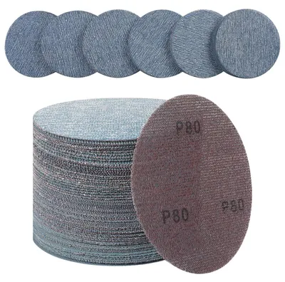 Obrázek produktu pro Brusný papír Klett, 150 mm, keramický, zrnitost 80, 30 kusů, pro excentrické brusky