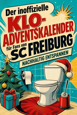 Produktbild von Der inoffizielle Klo-Adventskalender für Fans von SC Freiburg