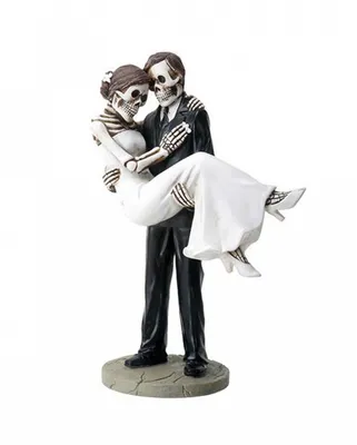 Produktbild von Skelett Hochzeitspaar - Carrying Bride 16cm