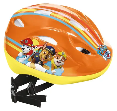 Produktbild von Mondo Toys Kinder Fahrradhelm, Design Paw Patrol, Orange-Gelb