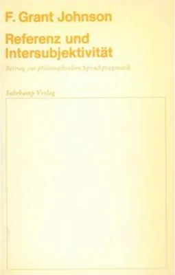 Immagine prodotto di Referenz und Intersubjektivität