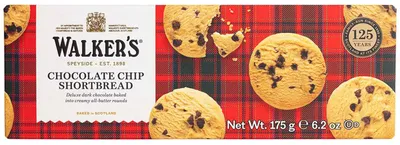 Produktbild von Walker's Chocolate Chip Shortbread 175g