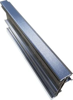 Produktbild von Verbreiterungsprofil ARON Comfort 15 mm weiß / titan L:2200 mm