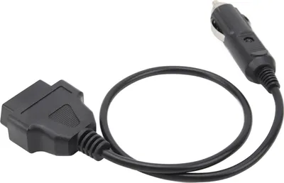 Zdjęcie produktu dla Kabel zasilania awaryjnego OBD2 ECU pojazdu 12V z adapterem kabla zapalniczki samochodowej do żeńskiego złącza OBD