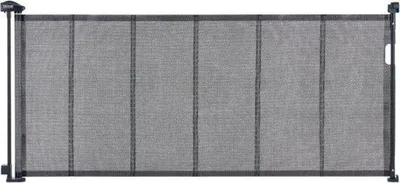 Produktbild von Schwarzes Klappbares Kinder- und Haustier Tor, 87-195cm