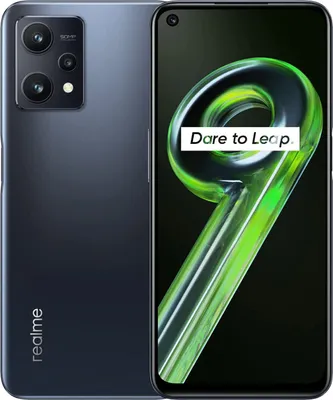Produktbild von realme 9 5G schwarz 128GB 5G + Wifi Smartphone