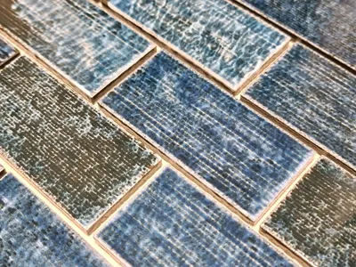 Produktbild von Mosaikfliese Keramik Mosaik Verbund grün glänzend Fliesenspiegel Wand MOS26-KAS8_m