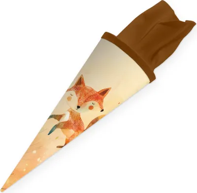 Produktbild von itenga Geschwister Schultüte 35cm Fuchs