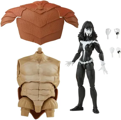 Imagen del producto de Figura Marvel's Shriek Spider-Man Marvel Legends Series Build A Figure Articulada 15 cms