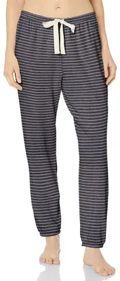 Produktbild von A. Essentials Damen Pyjama-Jogginghose, leicht, Frottee, Übergröße, marineblau,