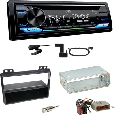 Produktbild von JVC KD-DB912BT Digitalradio Bluetooth Einbauset für Ford Fiesta Fusion
