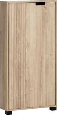 Produktbild von Flur Highboard 60 cm breit in Eiche, 2 Türen - ELURU-80