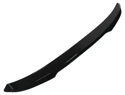 Productafbeelding van Achterspoiler voor BMW Serie 1 F20 F21, modeljaren 2011-2019, in glanzend zwart.