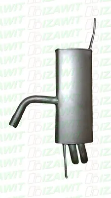 Produktbild von IZAWIT 23.176 Endschalldämpfer für VW TOURAN (1T1, 1T2) Auspuff