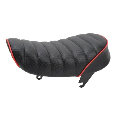 Image de Sièges de selle rétro,Sièges de selle rétro,Sièges de selle vintage,Sièges en cuirPolyuréthanerespirant,Sièges de moto rétro,Sièges de moto modifiés