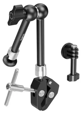 Produktbild von SmallRig 5605, Montageklemme, Schwarz, Edelstahl, Aluminium, 1/4-20", 85,6 mm, 23,3 mm