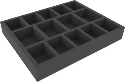 Image de FS050A094 Insert en mousse, 14 compartiments, 28 mm
