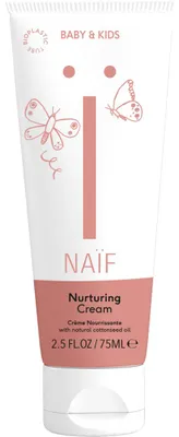 Produktbild von NAÏF Fettcreme für Babys & Kinder, 75 ml, Frei von Mineralölen,  getestet