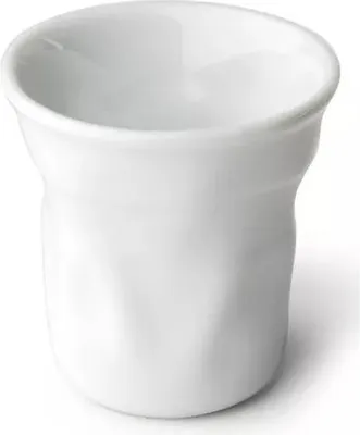 Image de Tasse en céramique blanche bosselée  6,2 x 6,2 x 6,3   75 ml   10 pièces