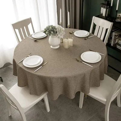 Obrázek produktu pro Kulatý běhoun na stůl, 120 cm, voděodolný, minimalistický