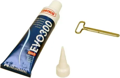 Zdjęcie produktu dla Masa Uszczelniająca (Silikon) 70Ml Szara Od -70°C Do 300°C / Corteco