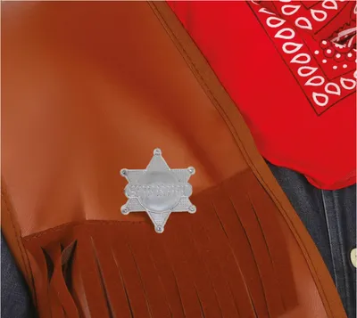 Obrázek produktu pro Guirca Sheriffstern 5,50 cm Jedna velikost