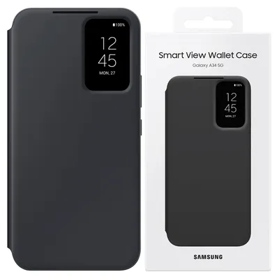 Immagine prodotto di Samsung EF-ZS926CBEGWW Custodia Cover Smart View Wallet Case per Galaxy S24 Plus SM-S926 Black