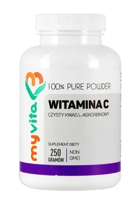 Produktbild von MyVita Vitamin C Pulver 250g - L-Ascorbinsäure