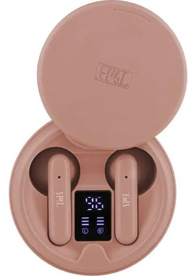 Produktbild von T'nb Shiny 2 TWS Kabellose Ohrhörer – Inklusive Ladecase – Bluetooth – 20 Stunden Akkulaufzeit – Touch-Steuerung – Pink