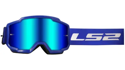 Produktbild von LS2 Crossbrille "Charger" Iridium Visier blau