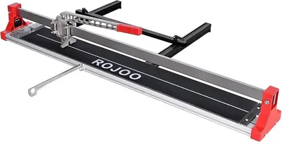 Produktbild von 48 Zoll Manuelle Fliesenschneider Maschine Einzelne Schiebeschiene Adjustable Keramische Porzellanfliese Schneiden Heavy Duty 1200mm R1200JSKDB (32inch/800mm)