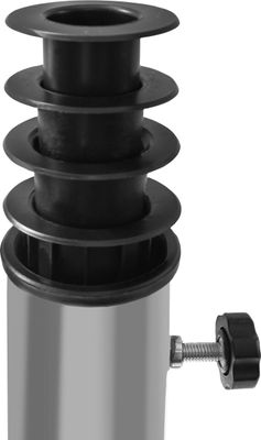 osoltus "osoltus Universal Reduzierringe für  Schirm Ständer 5 tlg. 48/38/36/32/28 mm"