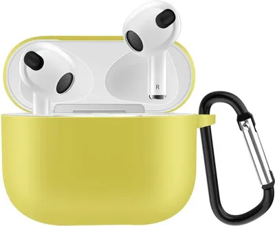 Produktbild von Hülle für Apple AirPods 3 Silikon Case Cover Etui Bumper Tasche Schutzhülle