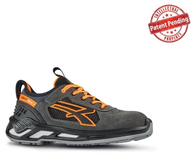 Zdjęcie produktu dla Niskie buty ochronne U-Power RYDER ESD S1P SRC, kolor:szary, rozmiar:46