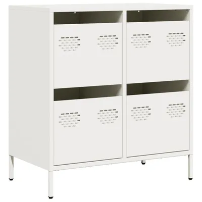 Zdjęcie produktu dla Szafka, biała, 68x39x73,5 cm, stal walcowana na zimno