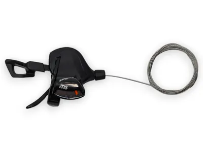 Produktbild von SunRace Schalthebel 3-fach links DLM503 Trigger Shifter Schwarz