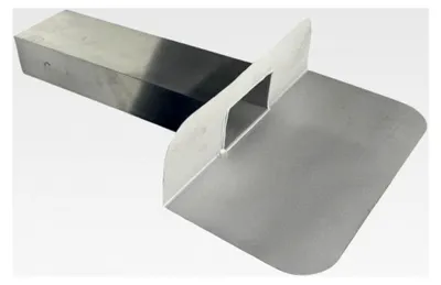 Produktbild von Universal ALU Seitenablauf Attika 60mm x 100mm x 330mm
