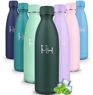 Productafbeelding van Mulbijeo roestvrijstalen drinkfles - 750 ml - thermosfles, BPA-vrij, waterfles
