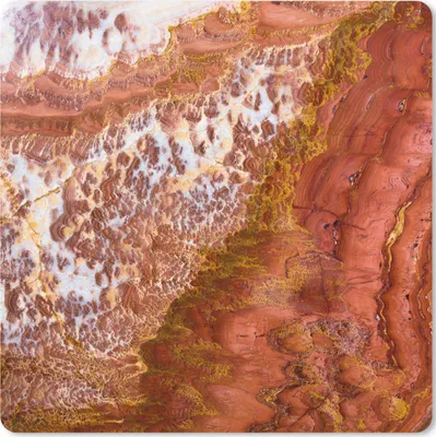Produktbild von MuchoWow® Mauspad Mousepad Marmor - Naturstein - Textur 20x20 cm - Mousepads - Maus Mat - Pad - Mausunterlage - Desk Mat - Bureauartikeln