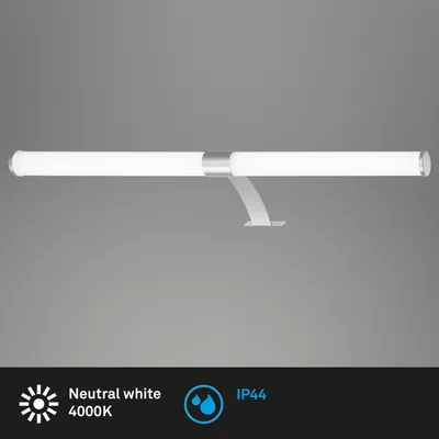 Immagine prodotto di Lampada a LED per specchio 60 cm 8 Watt 4000 Kelvin 1040lm cromato Briloner