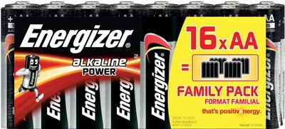 Produktbild von Energizer Alkaline Power AA 16er Shrink Mignon Batterie 1,5V LR06 E300173000
