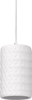 Productafbeelding van OSRAM Decor Plaster Tube gipsen hanglamp (140 mm) in donkergrijs met behuizing van metaal en gips voor moderne binnenverlichting, flexibele keuze van lampen dankzij E27-fitting.