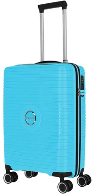 Imagen del producto de Maleta rígida Travelite de 55 cm, modelo Orbita, para equipaje de mano, color turquesa