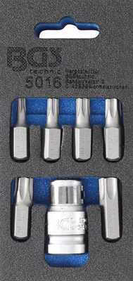 Obrázek produktu pro BGS technic Screwdriver Bit Set, Chrom-vanadiová ocel, 176 mm, 176 g