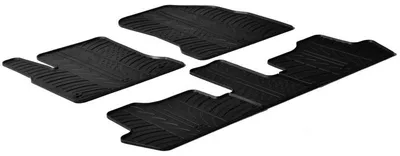 Produktbild von Gledring Fußmatten Set Gummi für CITROËN C4 Picasso I (UD) Vorne+Hinten