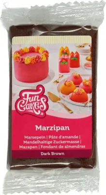 Obrázek produktu pro Vynikající marcipán tmavě hnědá 250g